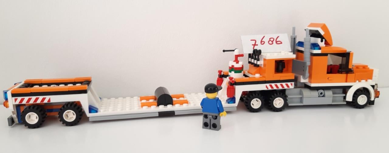 LEGO City 7686: Helikoptertransport met 3 minifiguren