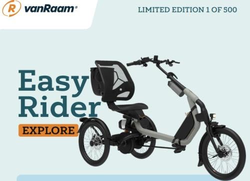 Driewielfiets Van Raam Easy Rider Explore -Limited Edition