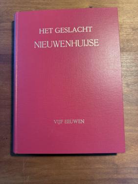 Te Koop: boek over Het geslacht Nieuwenhuijse