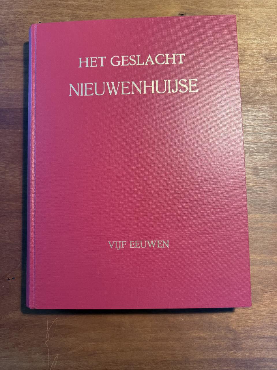 Te Koop: boek over Het geslacht Nieuwenhuijse