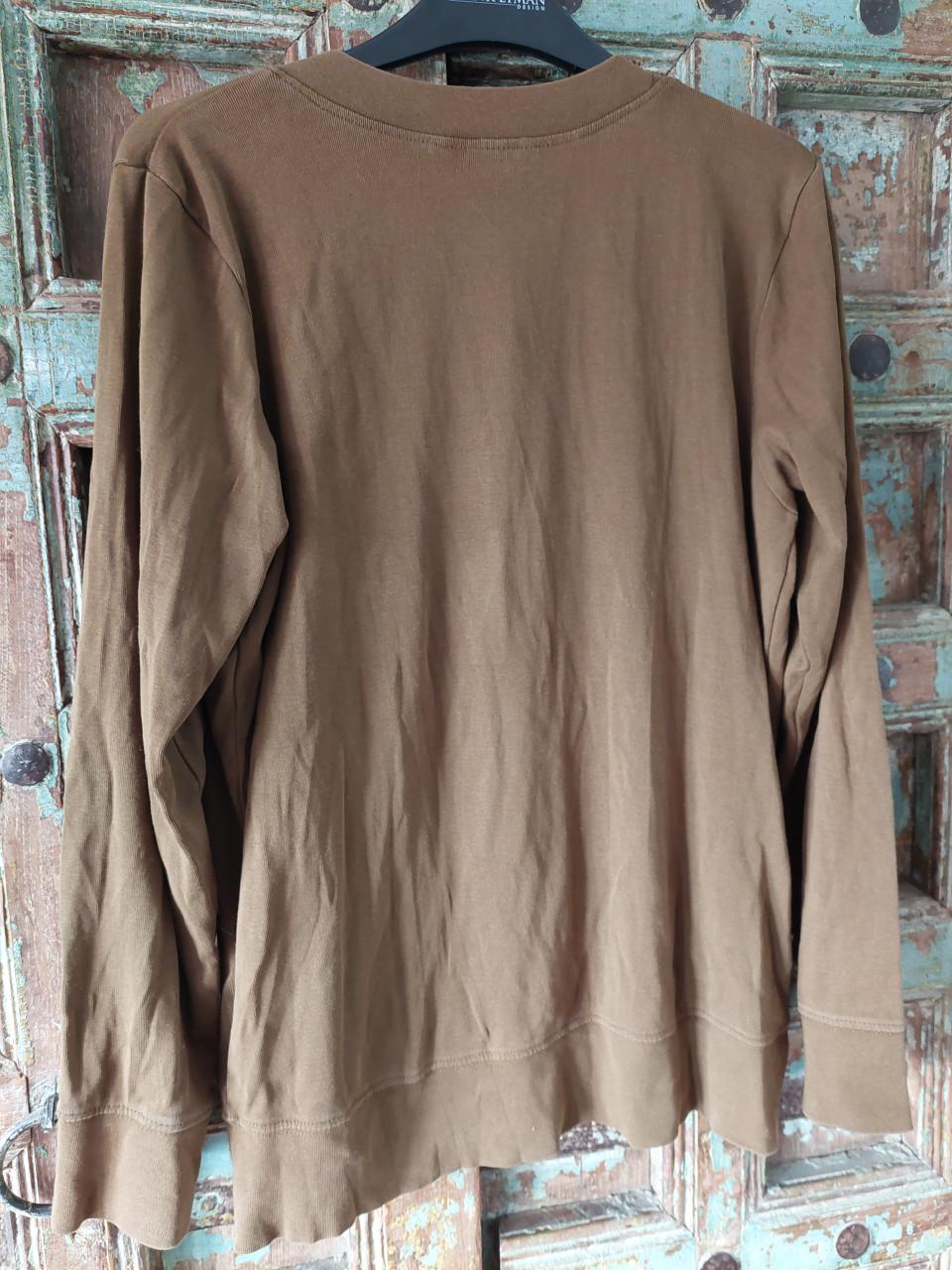 Khaki/mosgroene H&M damesvest mt large