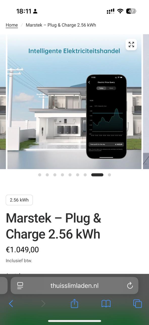 Marstek Venus C Balkon AC Coupled ESS 2.56 kWh