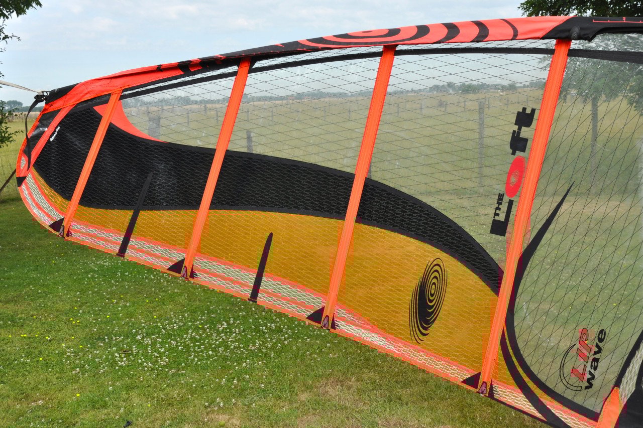 3.9 - 4.3 - 4.7m2 LoftSails LipWave zeilen set