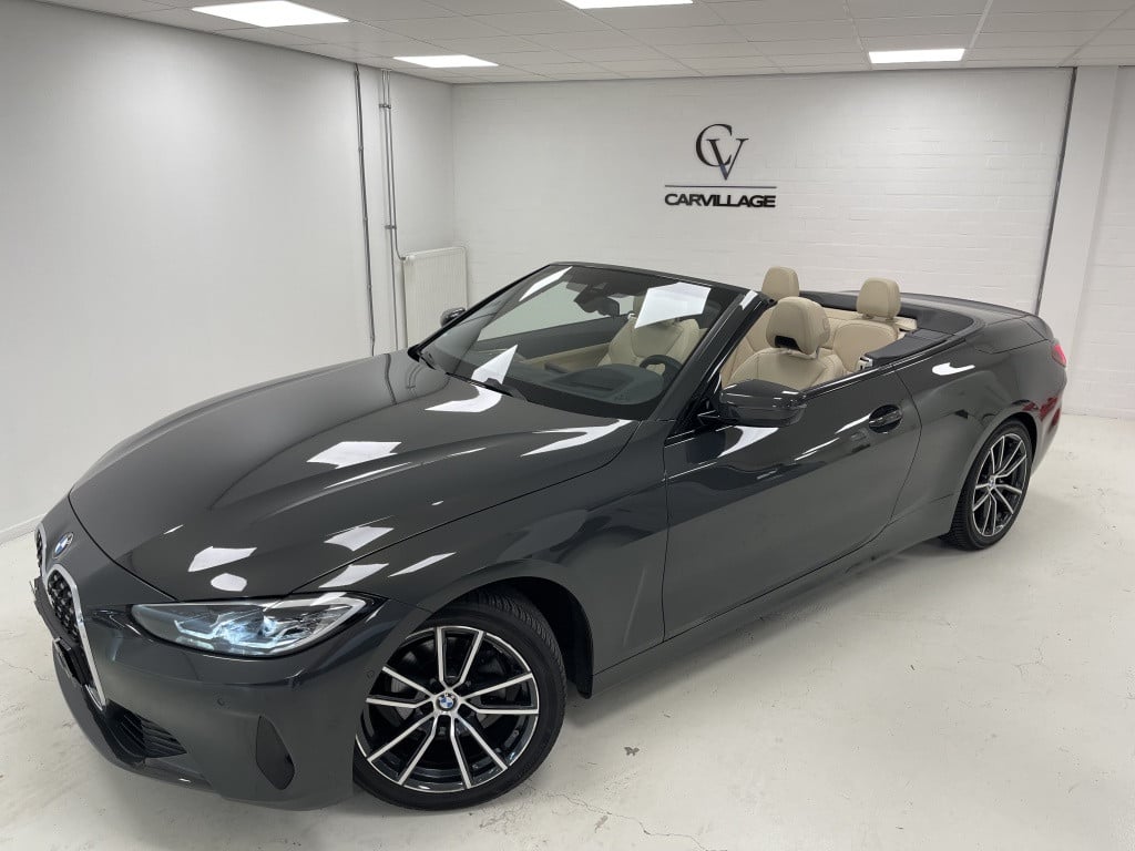 BMW 4 Serie cabrio 420i high executive individual | dravitgrau | nekverwarm