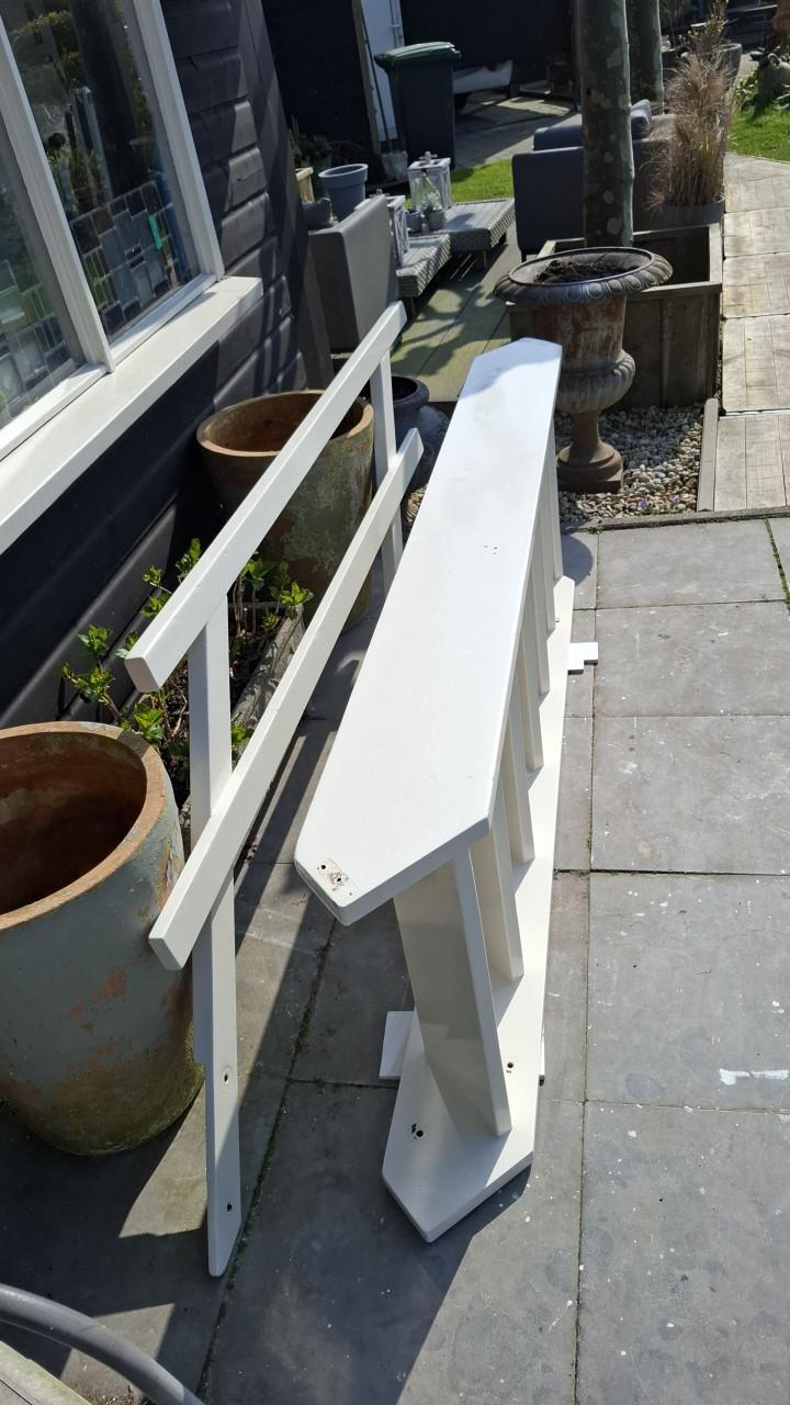 Hard houten trap Strandhuis