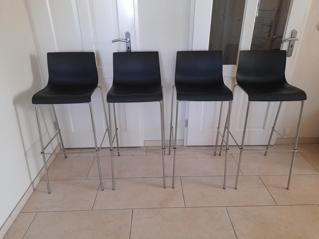 6 Barkrukken ( in goede staat )