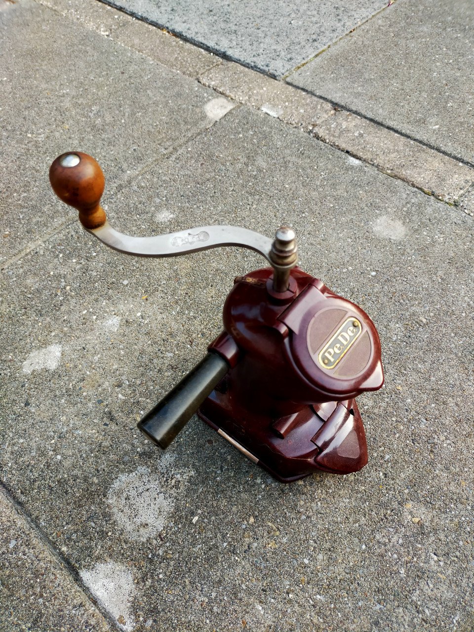 PeDe koffiemolen, jaren 30