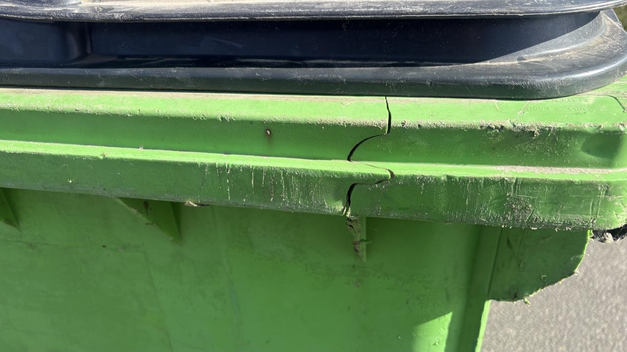 Afvalcontainer verrijdbaar