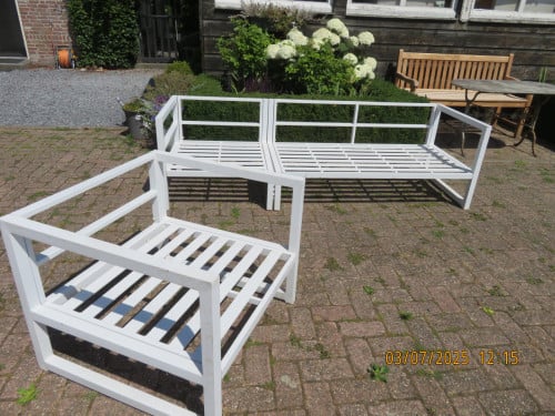 Lounge set zonder kussens