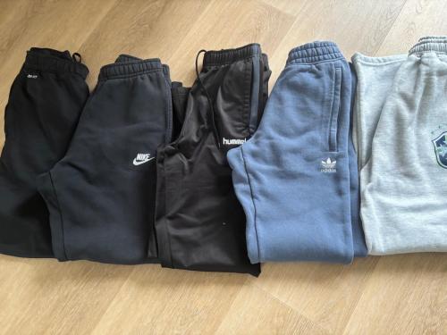 5 stuks trainings broeken Adidas, Nike, Hummel