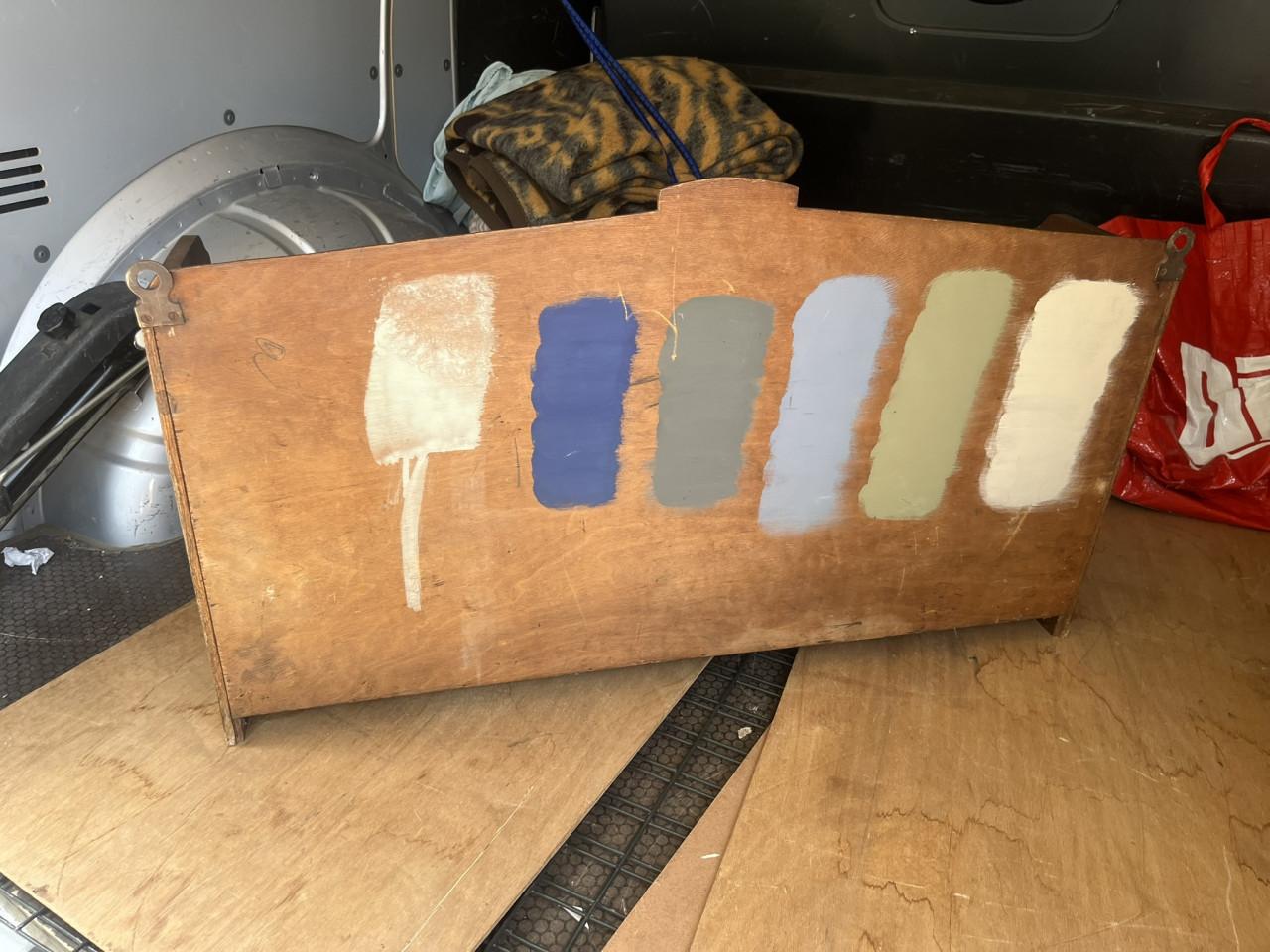 Wandboekenkastje Antiek Facet geslepen glas
