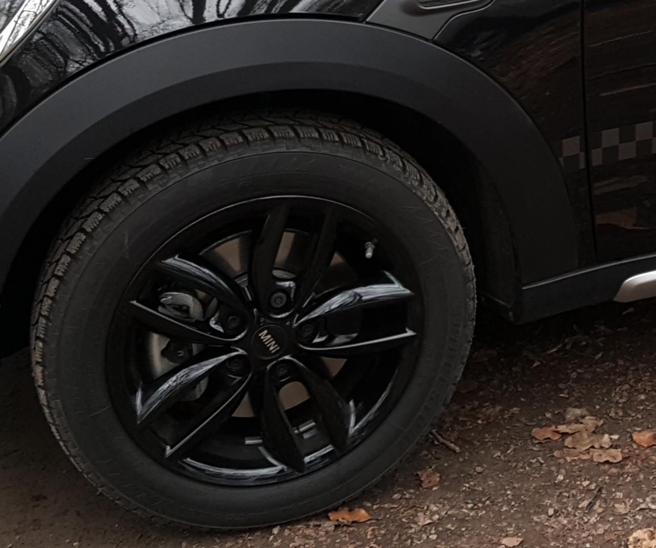 Velgenset met winterbanden 17 inch Mini Cooper S Countryman