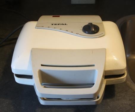 Tefal wafelijzer met 5 verschillende soorten platen