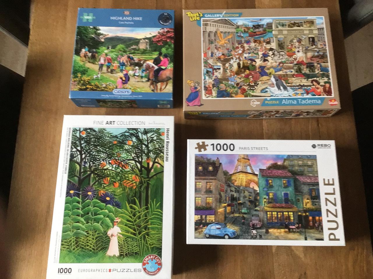 Verschillende puzzels