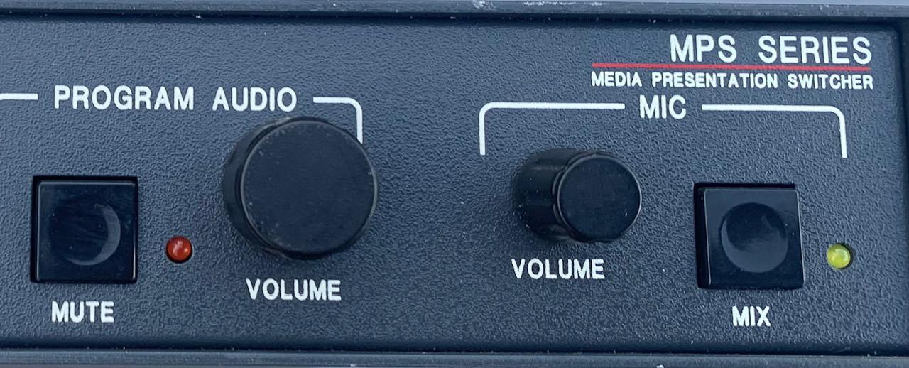 Extron MPS 112 Video/Datamixer voor gestroomlijnde presentaties