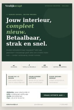 Keukenrenovatie/interieurwrapping
