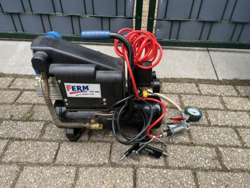 Compressor Ferm FCO-1006 met accessoires