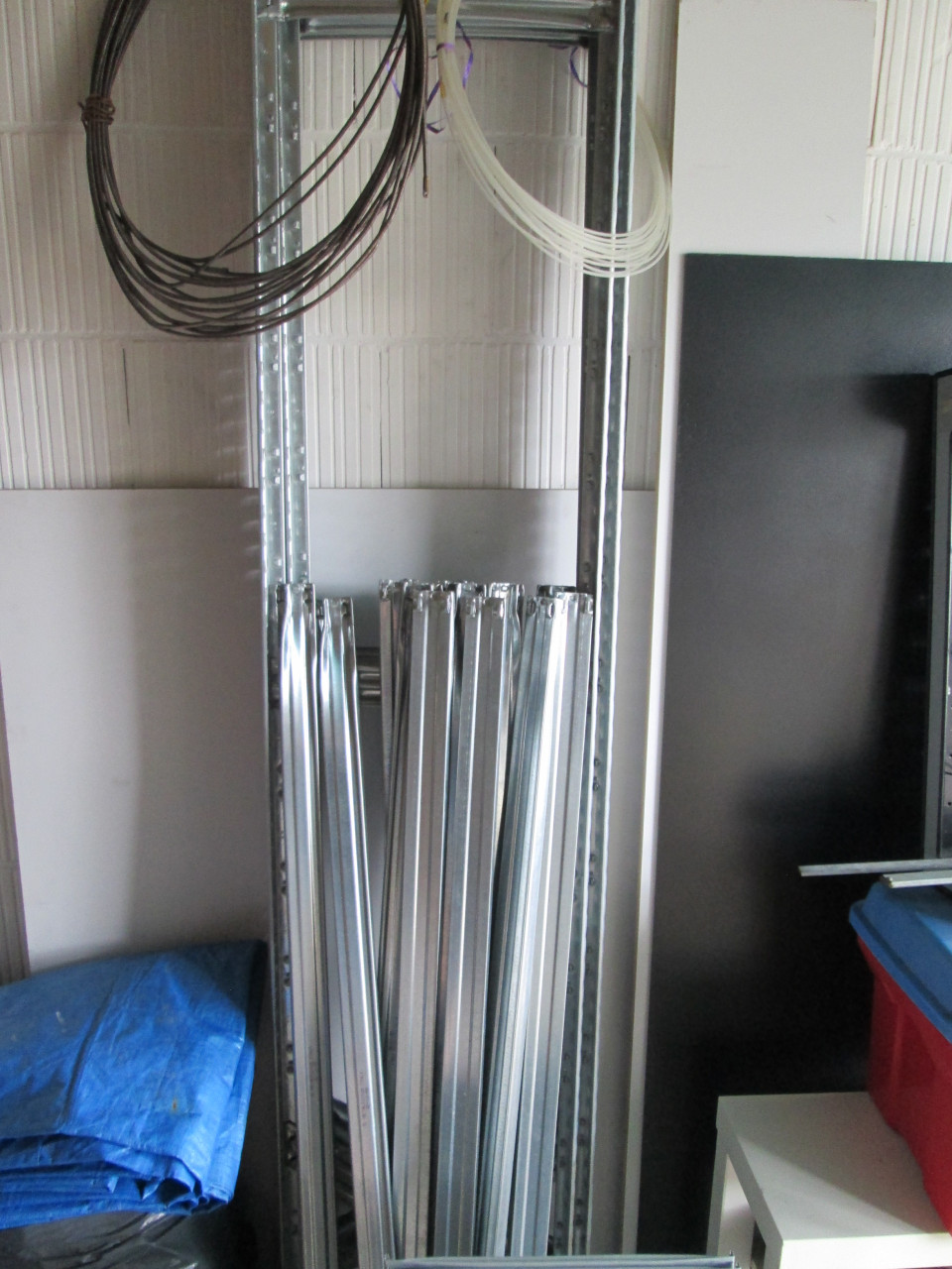 Wandstelling Aluminium