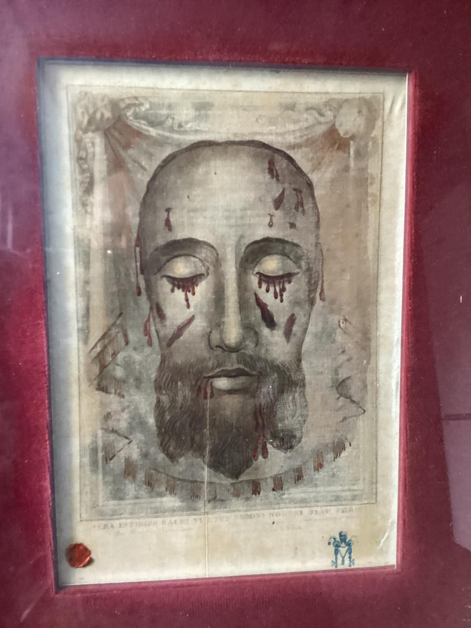 Litho Prent . Christus