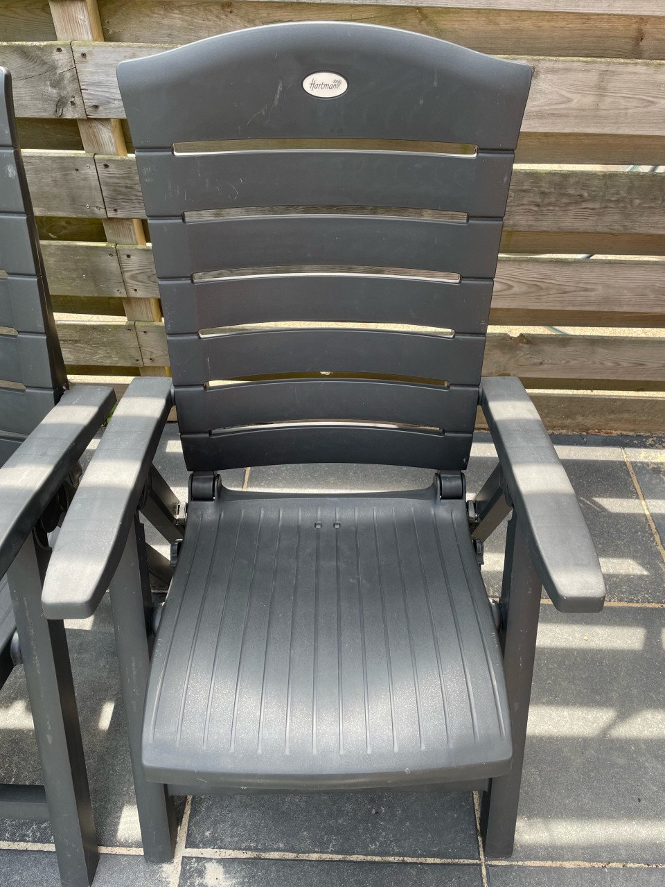 2 hartman tuinstoelen