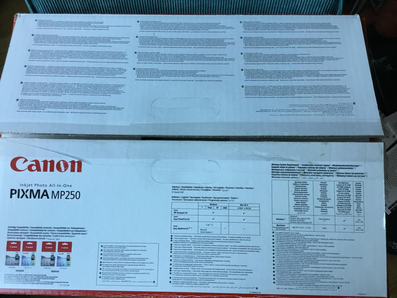 Printer Canon Pixma MP250