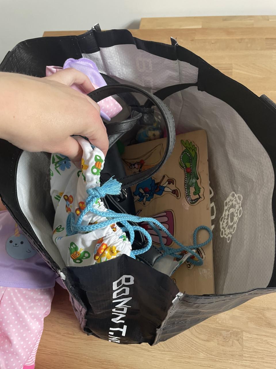 Gratis tas met speelgoed