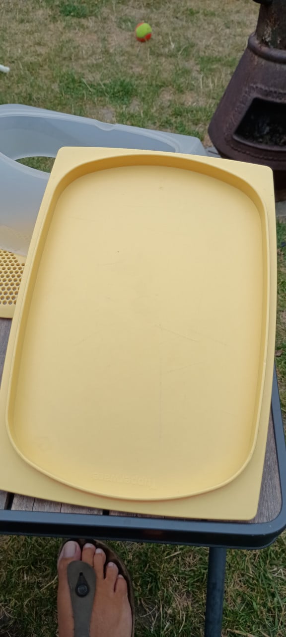Tupperware grote kaas bewaardoos