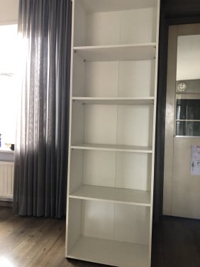 Boekenkast wit