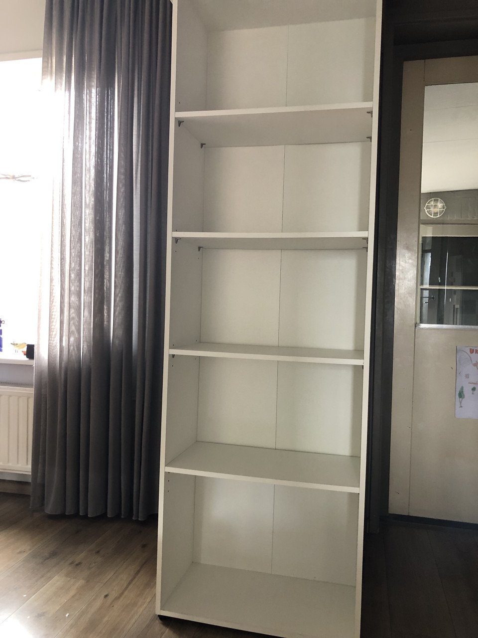 Boekenkast wit