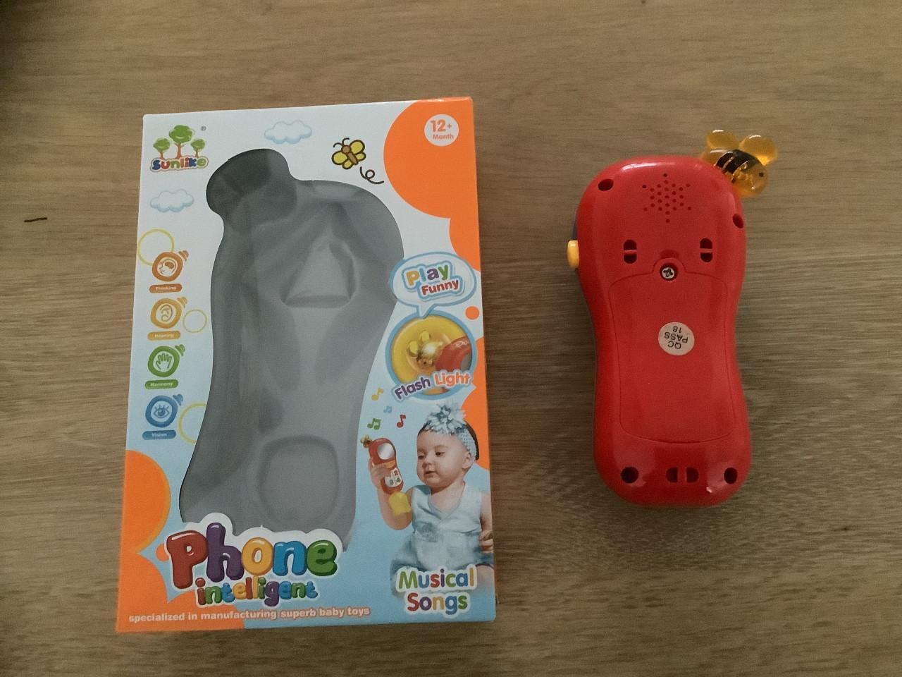 Wonderplay Peuter Telefoon met muziek, lichtje en geluidjes