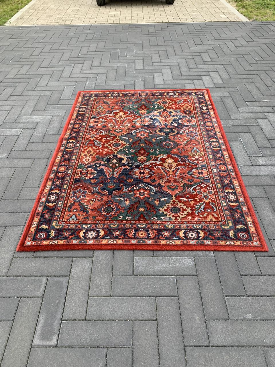 💐Super Schattig Sfeervol Vintage Vloerkleed💐193 bij 134 cm✨