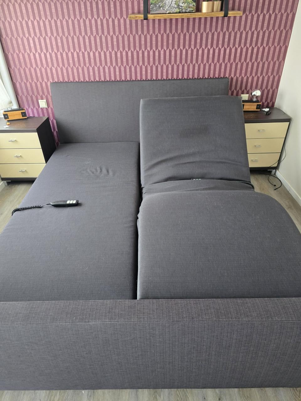 Mooie boxspring bed elektrisch