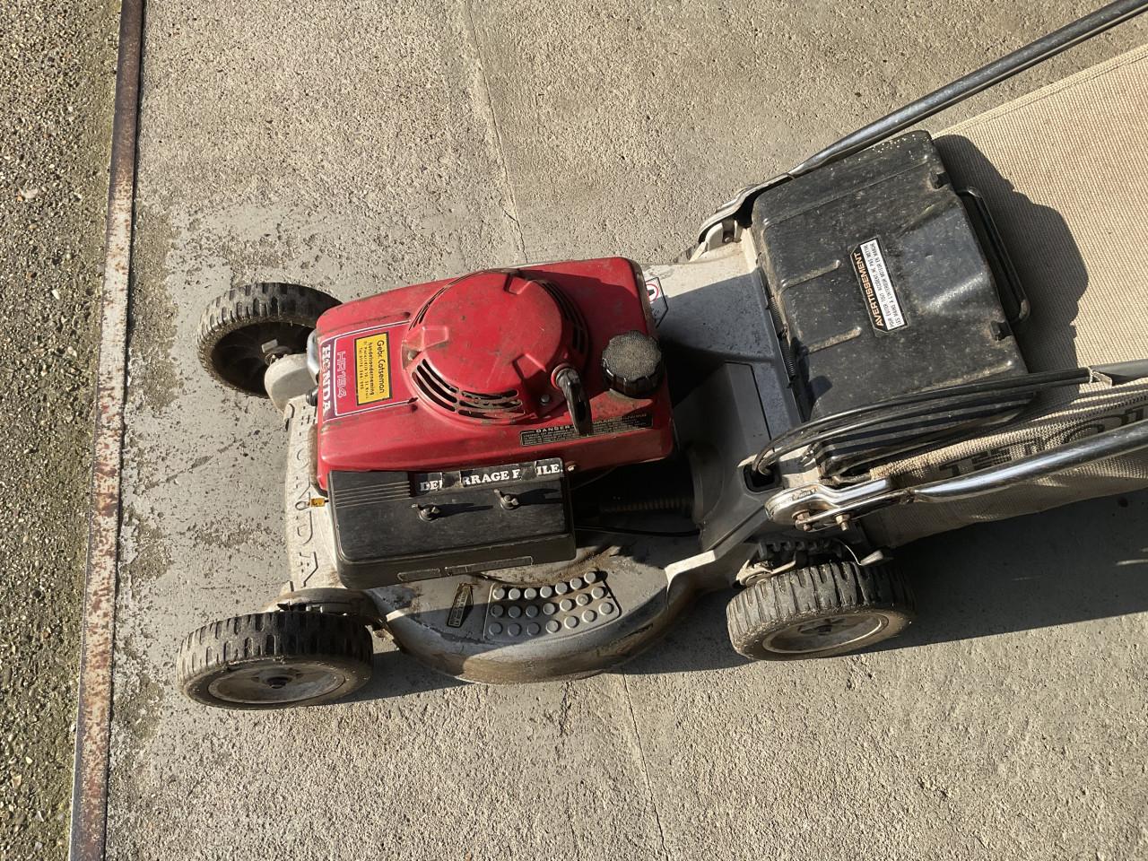 Honda grasmaaier hr194 aangedreven