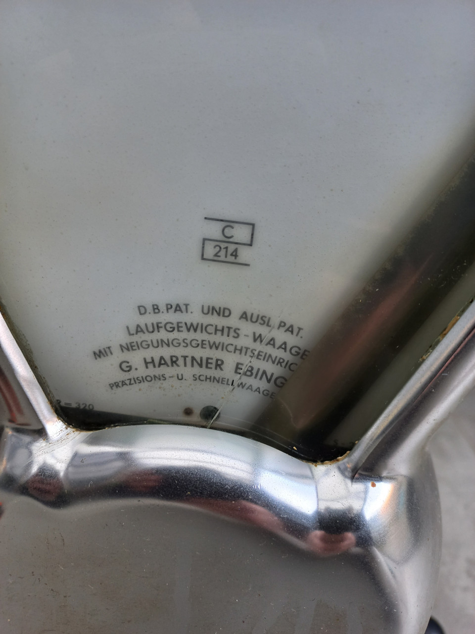 G.Hartner 10 kilo weegschaal