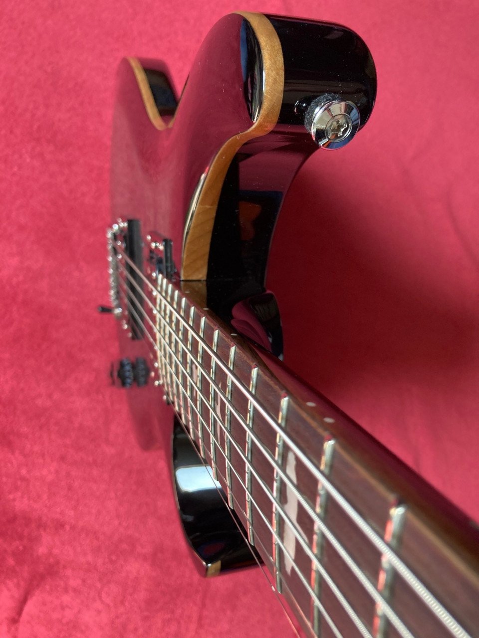 PRS SE 277 Baritone charcoal burst, werkelijk als nieuw!