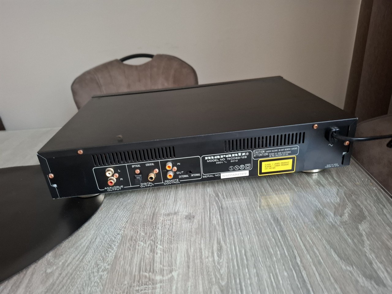 Marantz 74 CD 63/12B . CD speler