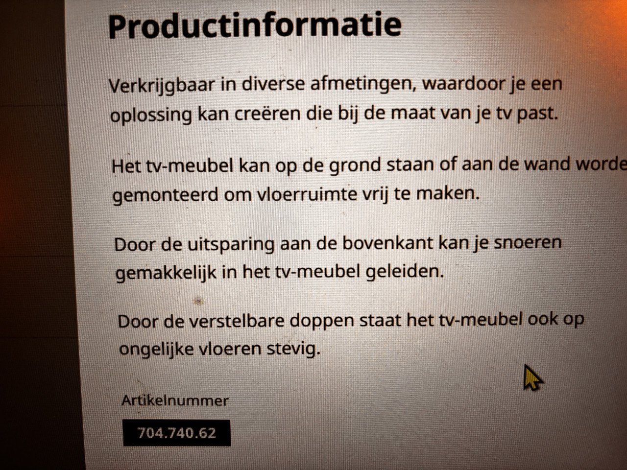 TV meubel