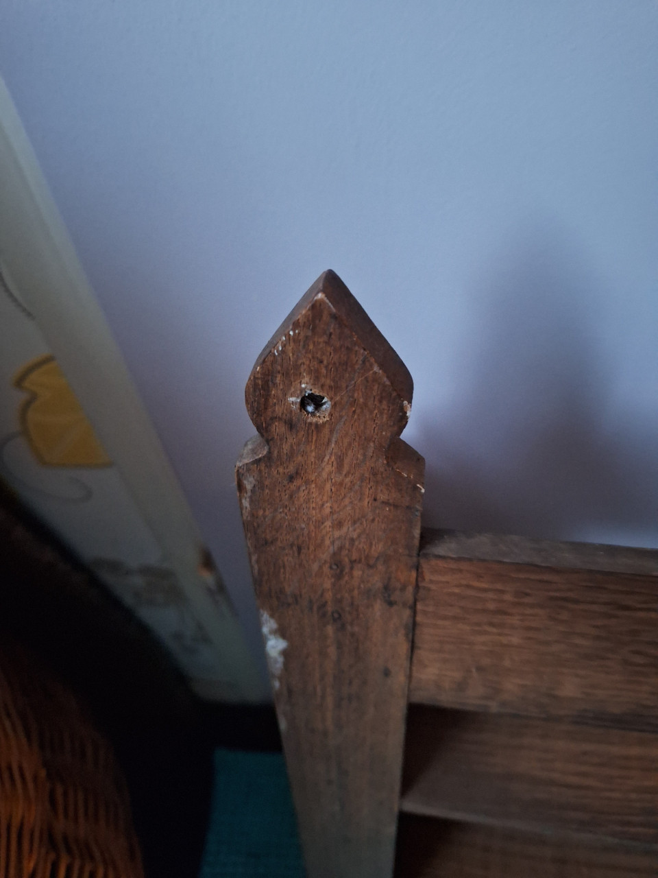 Houten rek