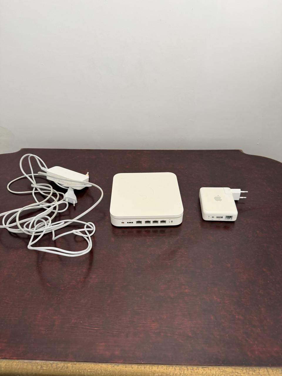 Apple AirPort Extreme + AirPort Express (stekker model)