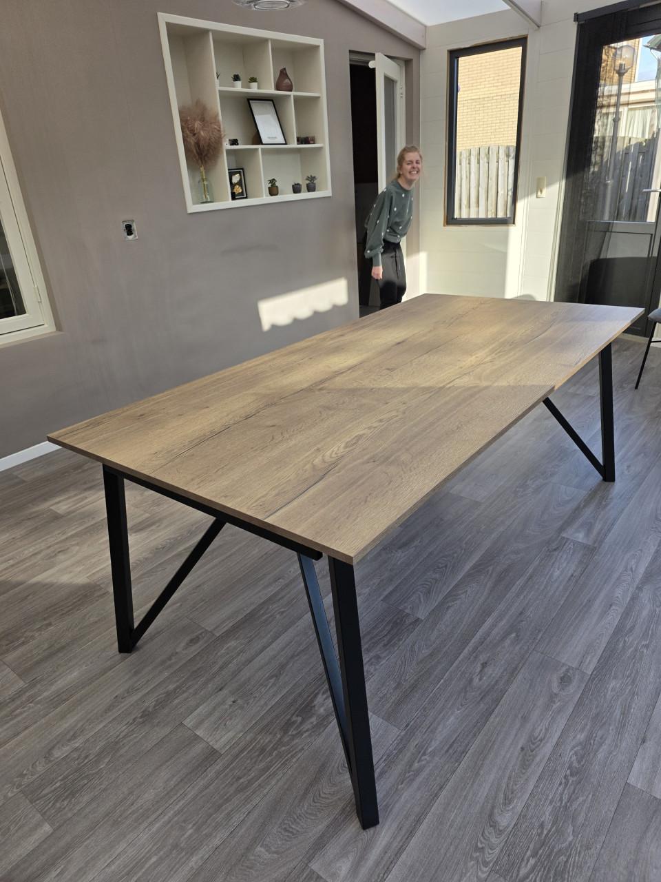Uitschuifbare Eetkamertafel - 200/320x100