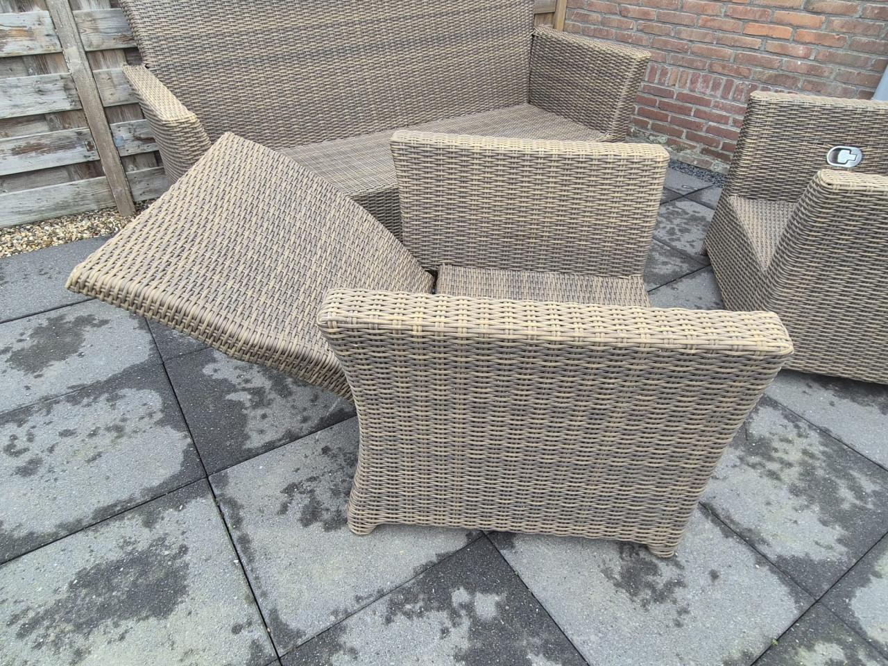 Verstelbare stoelen Loungeset (Bezorging mogelijk)