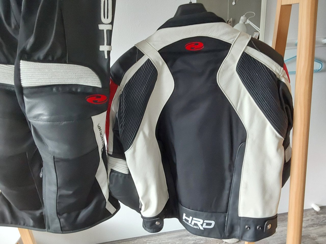 Lederen motorpak Held