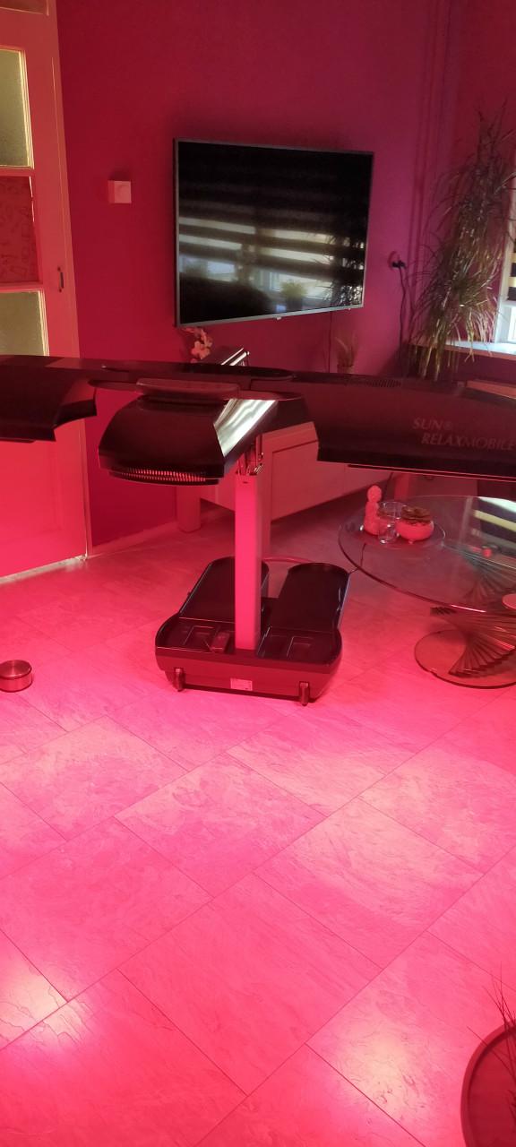 Philips wellness solarium met infrarood warmte lampen