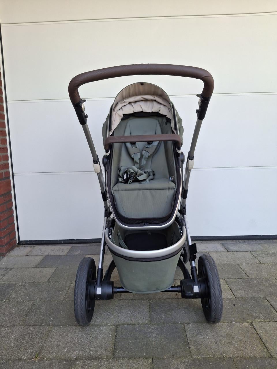 Joolz kinderwagen en buggy, groen, met veel accesoires