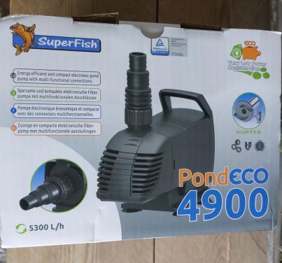 Zuinige en compacte elektronische filterpomp