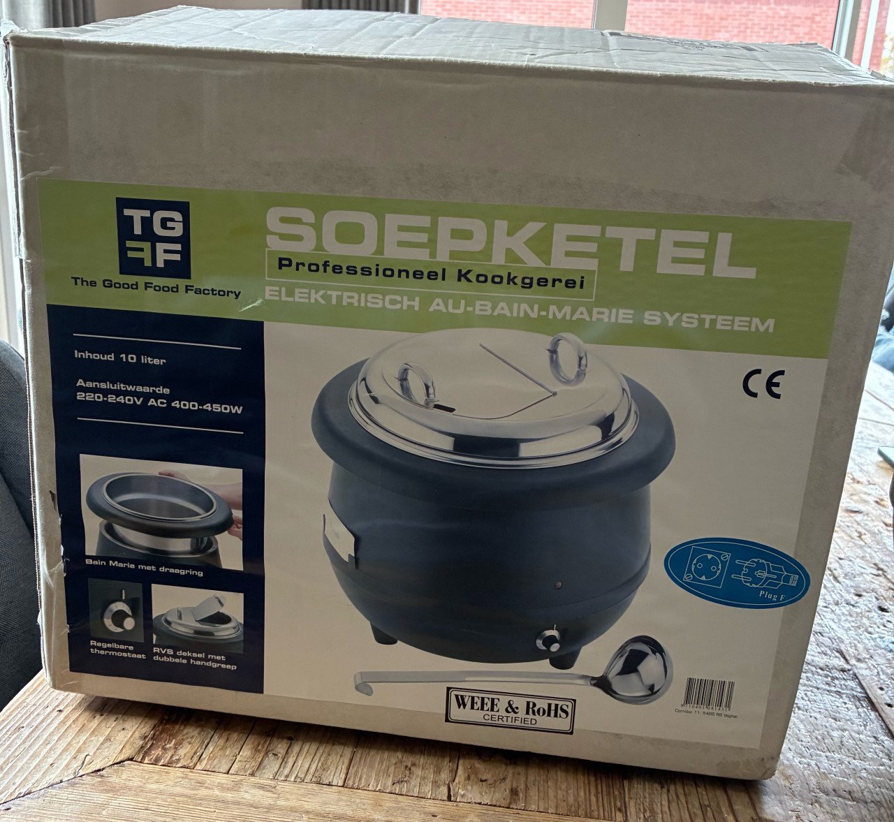 Soepketel 10 liter