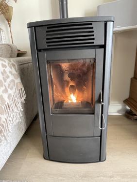 Prima goedwerkende pelletkachel