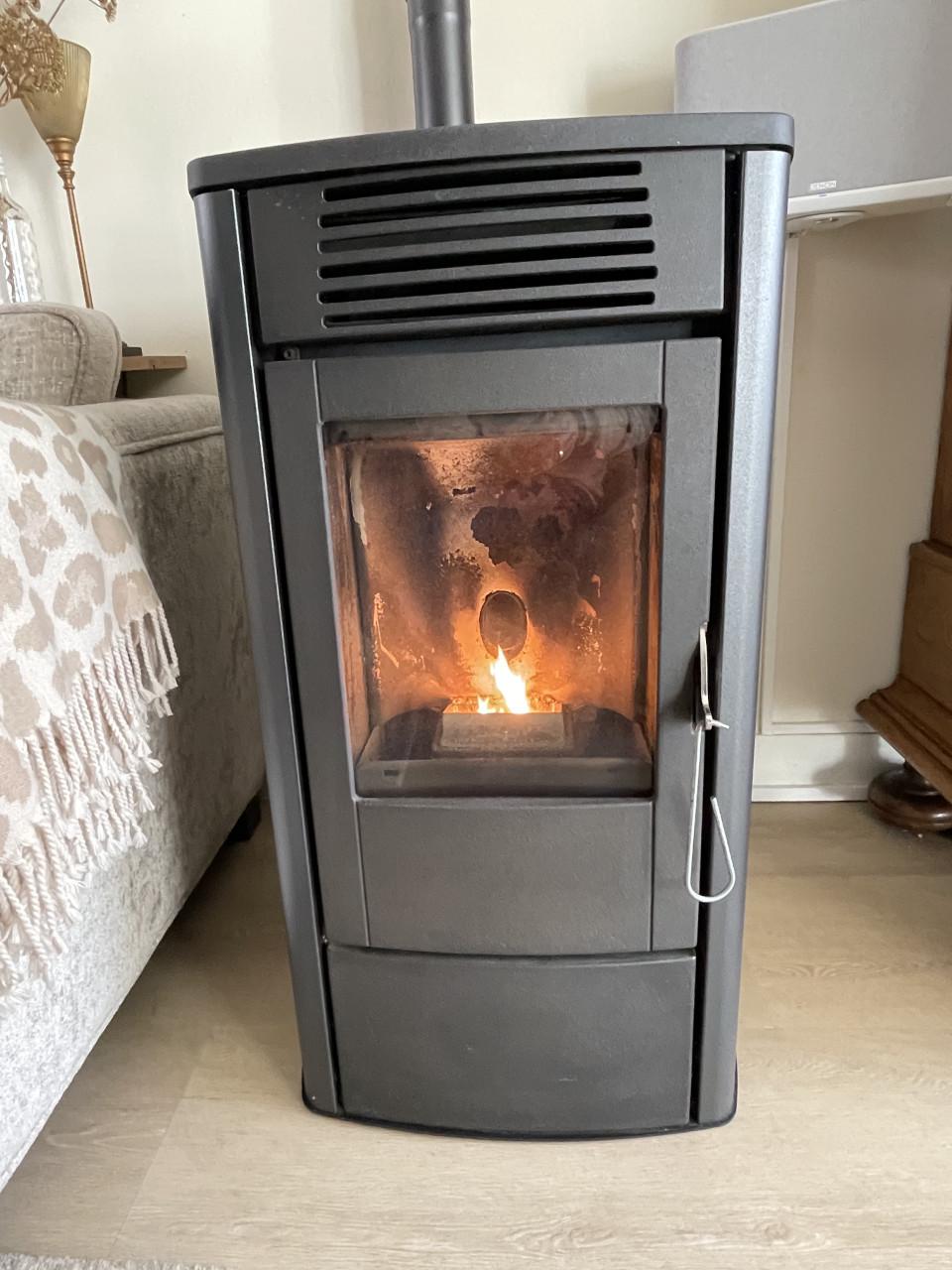 Prima goedwerkende pelletkachel