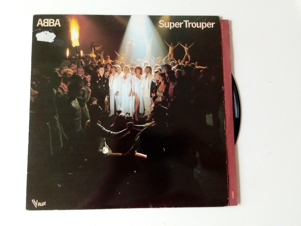 4x lp's o.a. Abba en Dance Classics