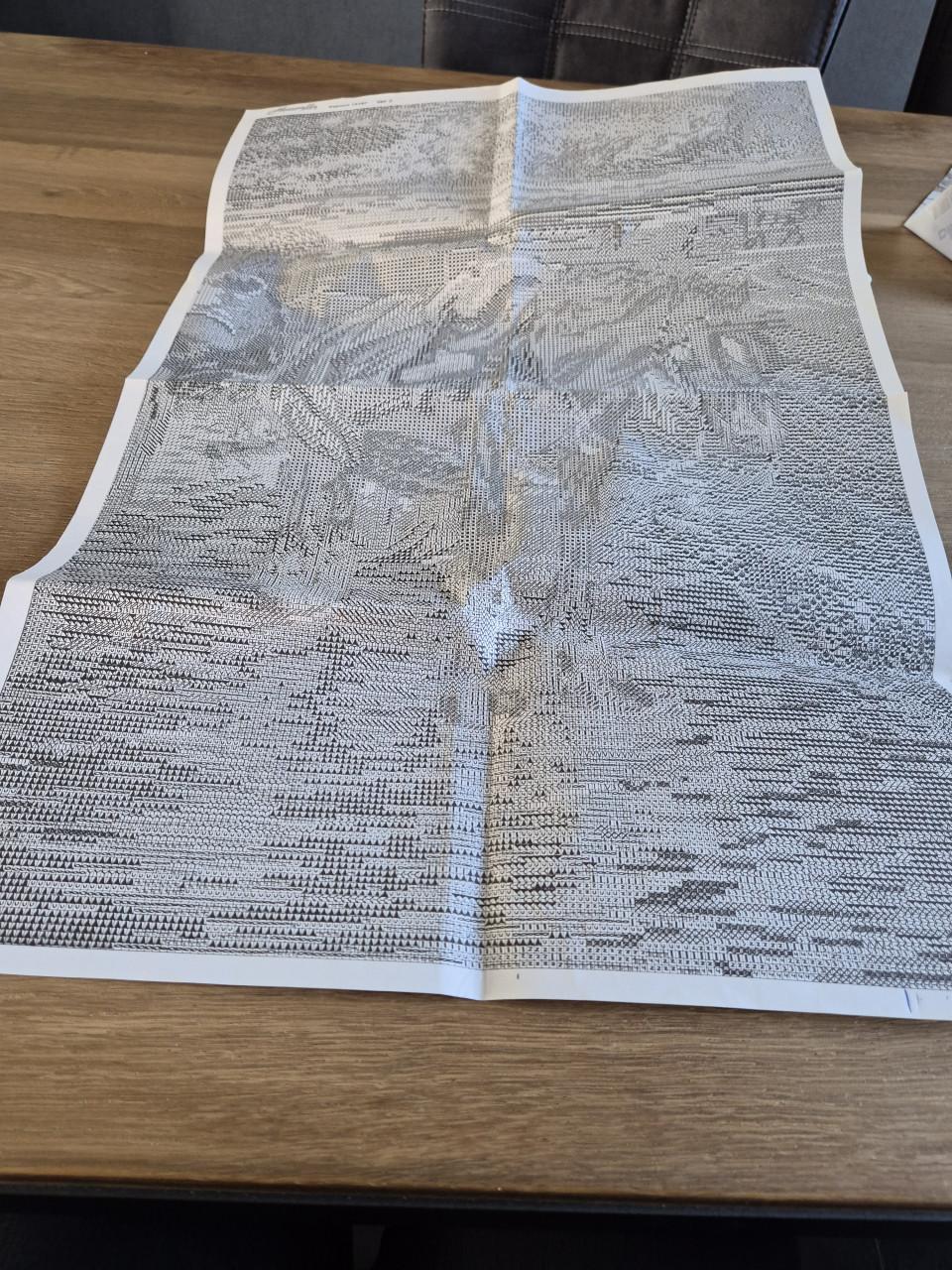 Borduurpakket de schelpenvisser